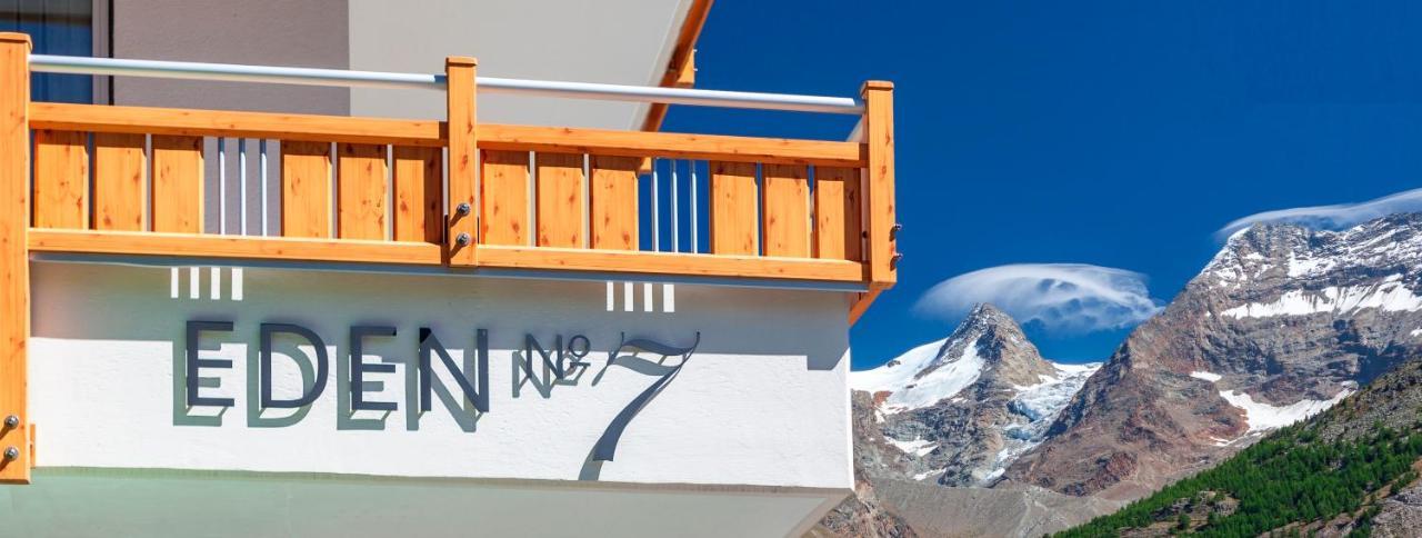 Hotel Eden No. 7 Saas Fee Dış mekan fotoğraf